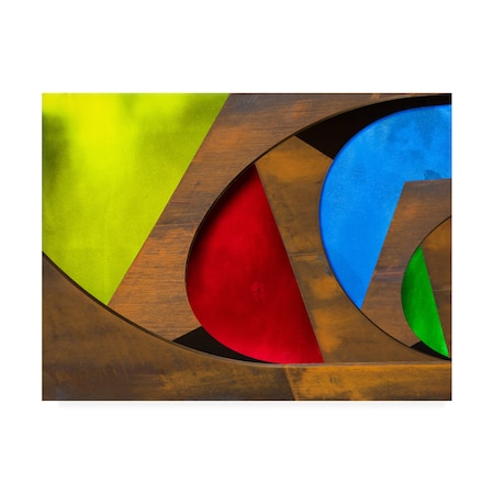 Harry Verschelden 'Rusty Geometry' Canvas Art,24x32